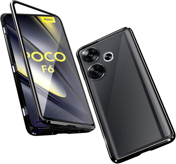 Tok az Xiaomi Poco F6, Frame Case, fekete