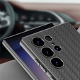 Telefontok a Samsung Galaxy S23 Ultra, GKK Woven Leather, szürke