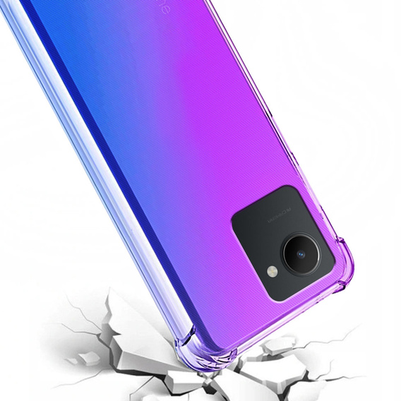 Tok Realme C30 / Narzo 50i Prime, Gradient Dropproof, Lila / kék
