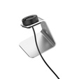 Alumínium USB dokkolóállomás a Garmin Fenix 7/7S/7X/6/6X/6S/6S készülékhez, ezüst színű