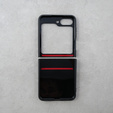 Páncélozott telefontok a Samsung Galaxy Z Flip5 5G, Nox Case Ring, fekete