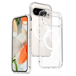 Tok a Google Pixel 9 Pro XL, Fusion Hybrid, MagSafe-hoz, átlátszó
