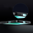 Tok Honor 400 Lite-hoz, MagSafe, ERBORD Matt Case, fekete