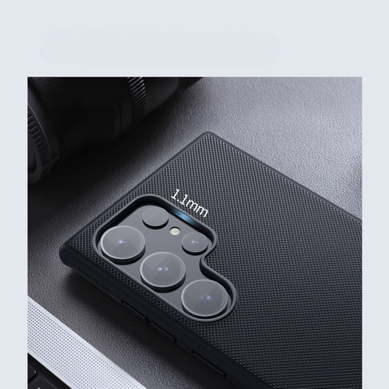 NILLKIN tok Samsung Galaxy S24 Ultra, Frosted Shield, MagSafe, fekete