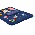 Gyermek szilikon tok Samsung Galaxy Tab A9 T220 X110 / X117, páncélozott, asztronauta, tengerészkék