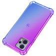 Tok Motorola Moto G23 / G13 4G, Gradient Dropproof, Lila / kék