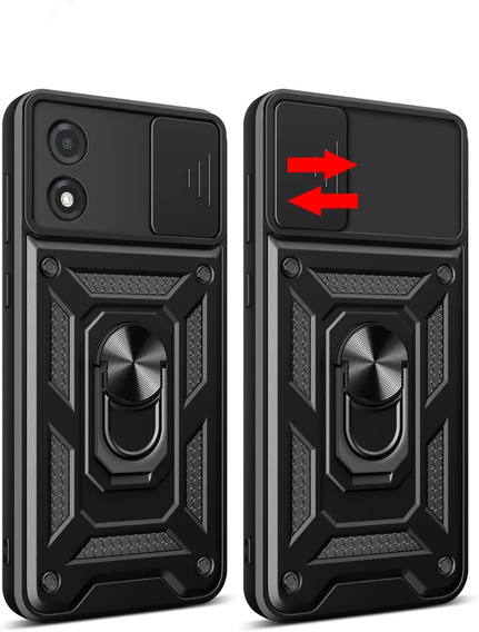 Telefontok a Realme Note 50, CamShield Slide, fekete