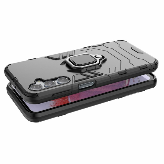 Telefontok a Samsung Galaxy M34, Kickstand Ring, fekete
