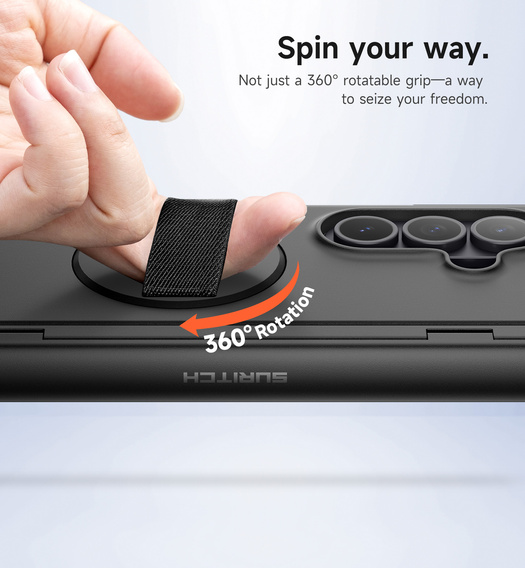 Suritch tok 360°-os állvánnyal és beépített képernyővédővel Samsung Galaxy Z Fold7 készülékekhez