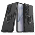 Telefontok a Huawei P50 Pro, Kickstand Ring, fekete