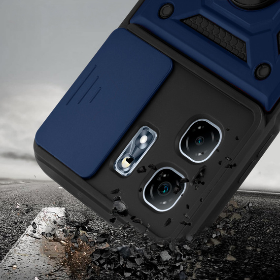 Telefontok a Infinix Hot 50i 4G, CamShield Slide, kék