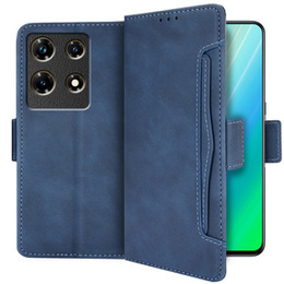 Pattintható tok a Infinix Note 30 5G, Card Slot, sötétkék