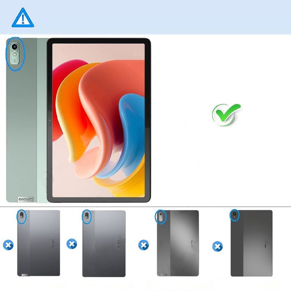 Tok Lenovo Tab P11 Gen 2 TB350FU TB350XU 11.5" készülékhez, szilikon, átlátszó