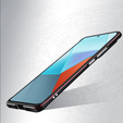 Tok Xiaomi Redmi Note 13 Pro+, Armor Bumper, lencsevédővel, fekete / piros