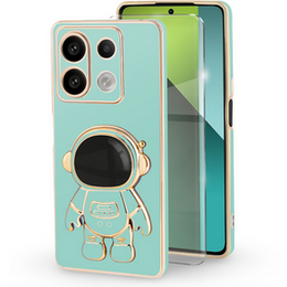 Tok Xiaomi Redmi Note 13 Pro 5G, Astronaut, zöld + 9H edzett üveg