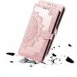 Pattintható tok a Oppo Reno 12FS / 12F, Mandala, rózsaszín rose gold