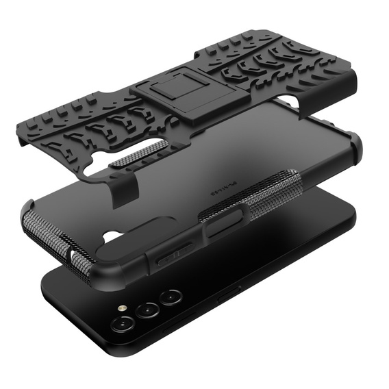 Telefontok a Samsung Galaxy A14 4G/5G, Tire Armor, fekete