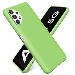 Telefontok a Samsung Galaxy A32 5G, Silicone Lite, zöld