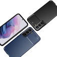 Telefontok a Samsung Galaxy S22+ Plus 5G, Carbon Gel, sötétkék