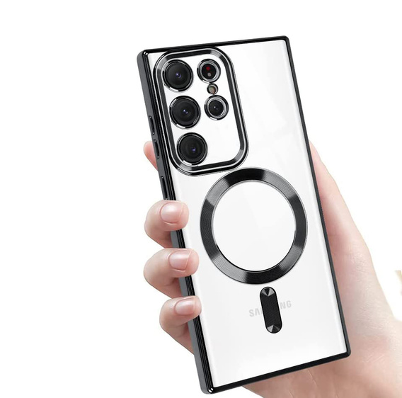 Telefontok a Samsung Galaxy S23 Ultra, MagSafe Hybrid, fekete