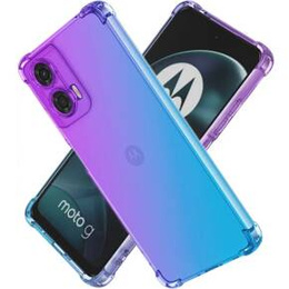 Tok Motorola Moto G85, Gradient Dropproof, Lila / kék