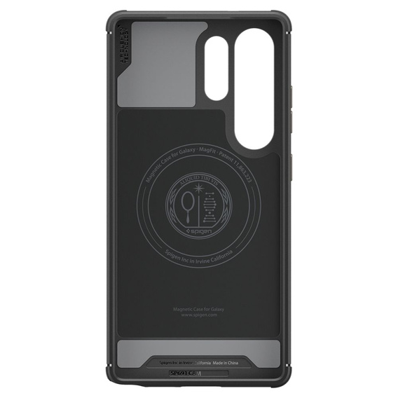 Spigen tok Samsung Galaxy S25 Ultra készülékhez, Core Armor MagSafe, fekete + 9H edzett üveg