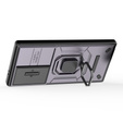 Telefontok a Samsung Galaxy S24 Ultra, KickStand Camera Lens, lila