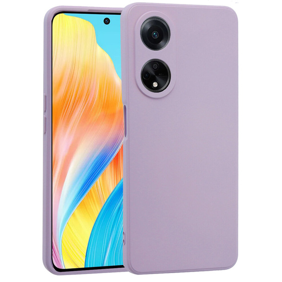 Telefontok a Oppo A58 4G, Silicone Lite, lila