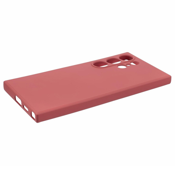 Telefontok a Samsung Galaxy S24 Ultra, Silicone Lite, piros