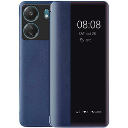 Tok Xiaomi Redmi 13C / Poco C65, oldalsó nézetű szárnnyal, kék