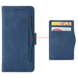 Pattintható tok a Honor Magic 7 Pro, Card Slot, sötétkék