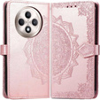 Pattintható tok a Oppo Reno 12FS / 12F, Mandala, rózsaszín rose gold