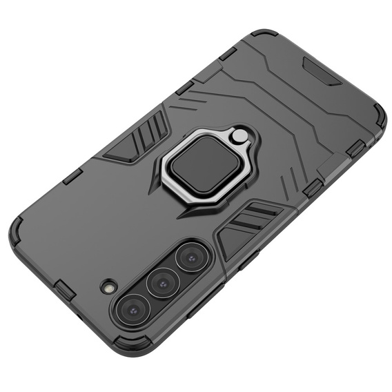 Telefontok a Samsung Galaxy S23, Kickstand Ring, fekete
