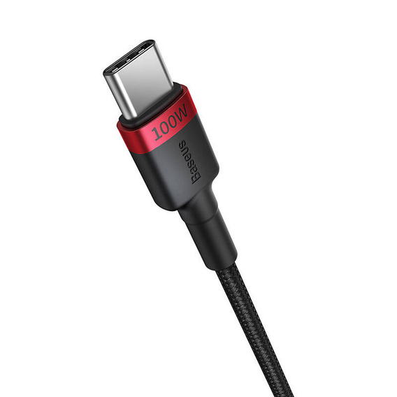 Baseus Cafule USB-C USB-C 100W kábel 1m - 2 darabos készlet