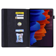 Tok Samsung Galaxy Tab S10 FE+ Plus, Classic, tolltartóval, fekete
