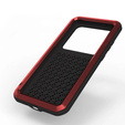 Love Mei Telefontok a Samsung Galaxy S20 Ultra, armored with glass, piros