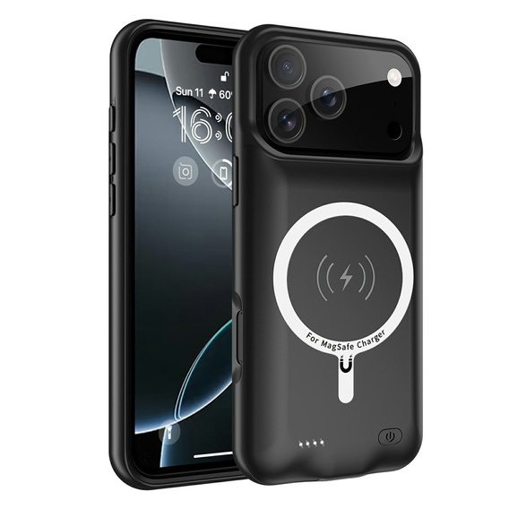 iPhone 17 Pro Max Powerbank 6000mAh MagSafe akkumulátor tok
