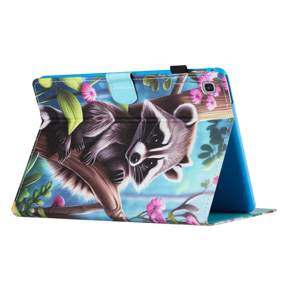 Tok Samsung Galaxy Tab S6 Lite 2022 / 2020, pánttal, raccoon