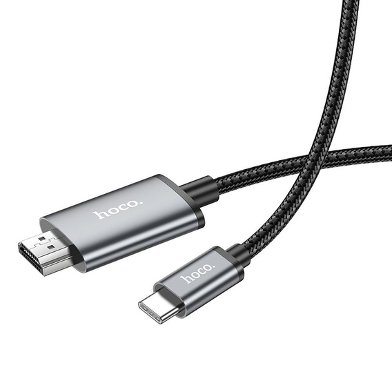 Hoco UA27 4K 30Hz 2 m-es USB-C–HDMI kábel