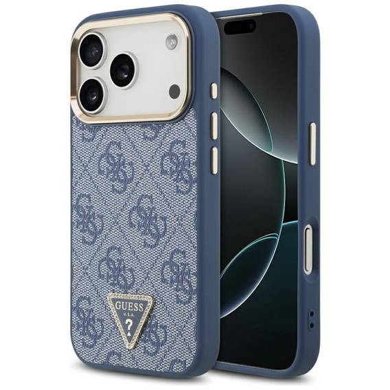 Guess 4G háromszög logós MagSafe tok iPhone 17 Pro készülékhez