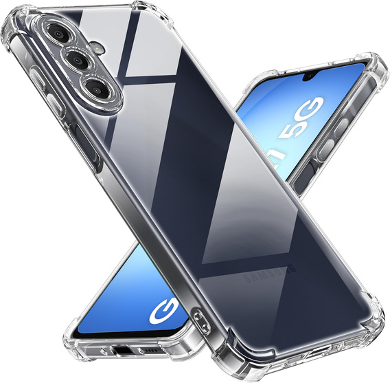 Tok Samsung Galaxy A17 5G, megerősített, kameravédelemmel, átlátszó