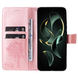Pattintható tok Xiaomi 13T / 13T Pro, fa, rózsaszín rose gold