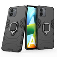 Telefontok a Xiaomi Redmi A1 4G / A2 4G, Kickstand Ring, fekete