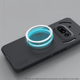 NILLKIN tok Nothing Phone 3a, Frosted Shield, MagSafe, fekete