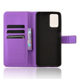 Pattintható tok a Motorola Moto G24 / G24 Power / G04, Wallet Smart Magnet, lila