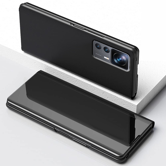 Telefontok a Xiaomi 12T / 12T Pro, Clear View, fekete