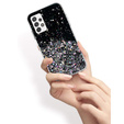 Telefontok a Samsung Galaxy A52 / A52s, Glittery, fekete