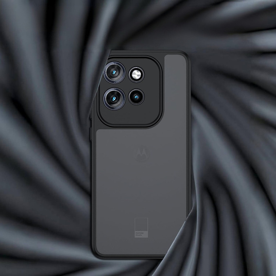 Telefontok a Motorola Edge 50 Neo / Motorola ThinkPhone 25, Fusion Hybrid, átlátszó / fekete