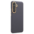 Bőr tok Samsung Galaxy S25+ Plus, leather hybrid, fekete
