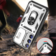 Telefontok a Samsung Galaxy S23, CamShield Slide, CamShield Slide, Fehér / fekete